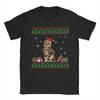 Funny Cat Lovers Cute Cat Santa Hat Ugly Christmas Men's Women T Shirt Short Sleeve Round Collar T-Shirts Pure Cotton Clothes...