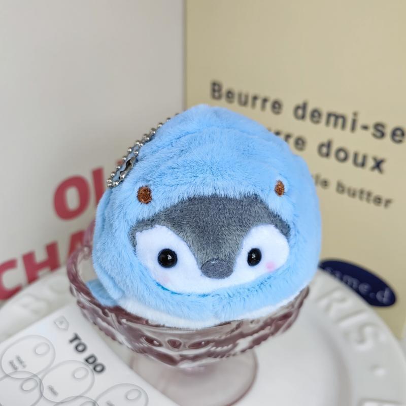 

Мультяшный пингвин, дельфин, кит, акула, плюшевая кукла, брелок, мультяшный автомобиль, брелок, кавайная женская сумка, кулон, аксессуары, подарок