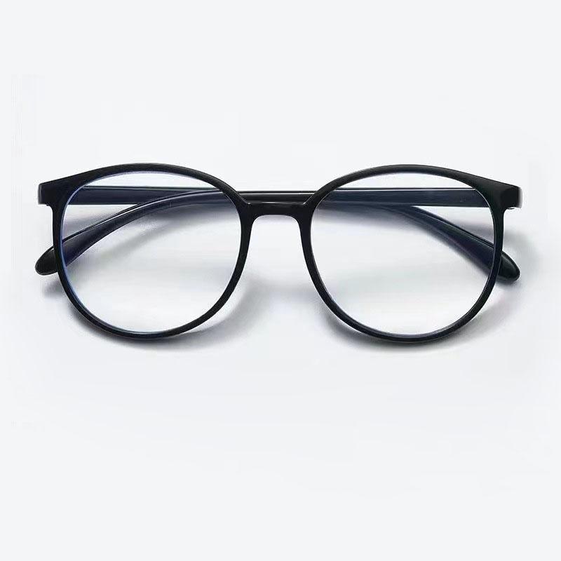 Large Frame Round Vintage Reading Glasses Women Men Lightweight Full Frame Anti Blue Light Presbyopia Eyewear