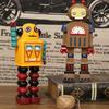 Resin Retro Robot Artwork For Home Office Gift For Teens And Decoration Friends