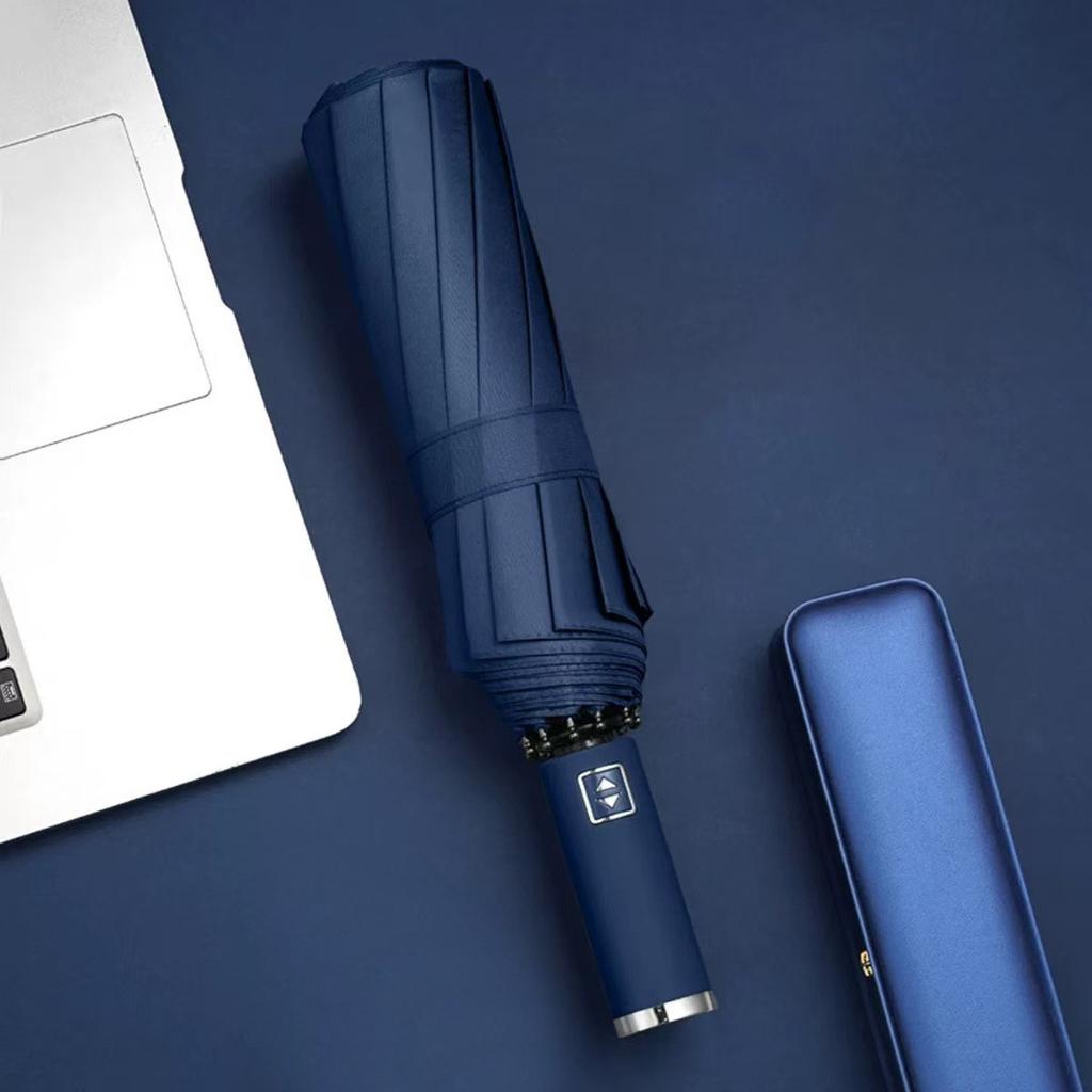 Fully Automatic 10-Bone Vinyl Sun Protection Folding Umbrella Sun Rain Dual-Purpose Parasol Uv Sun Protection Wholesale Umbrella