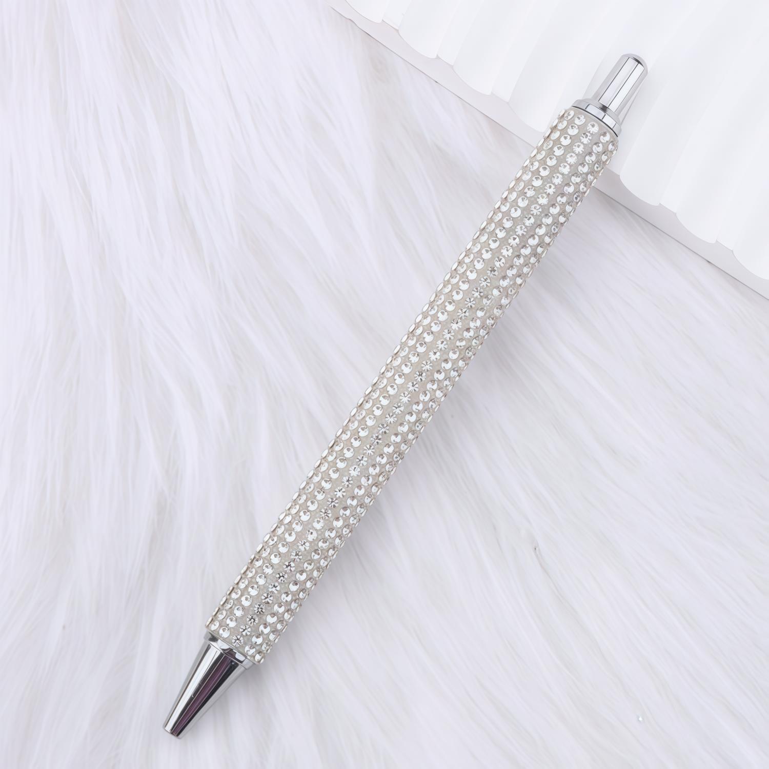 

Luxury Sparkling Rhinestone Ballpoint Pen, Suitable For Gifts To Friends, Diary Writing, And Office Stationery