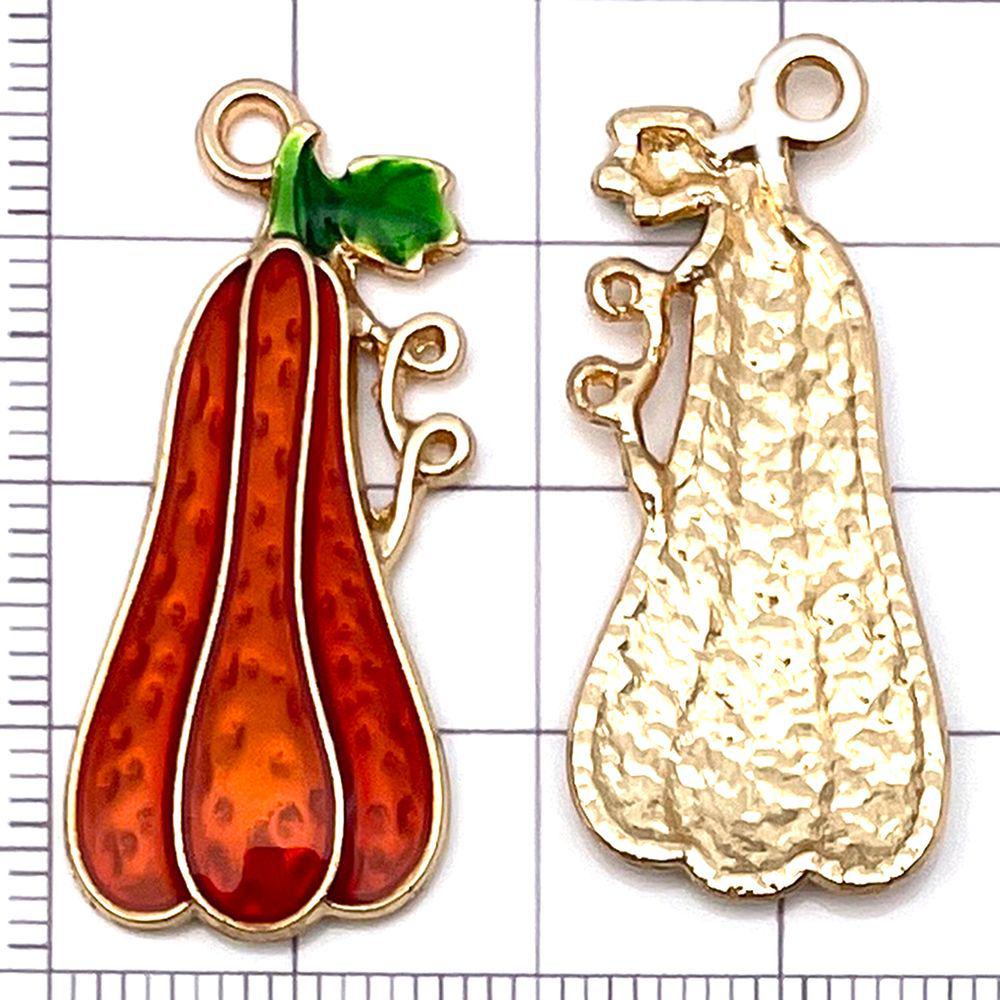 20pcs Thanksgiving Pendants: Colorful Enamel Pumpkin, Turkey, Maple Leaf Charms for DIY Jewelry Accessories