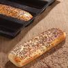 5 Cavity French Bread Roll Pan Nonstick Tray Foldable Soft Compact Storage for Kitchen Bakery Home Use