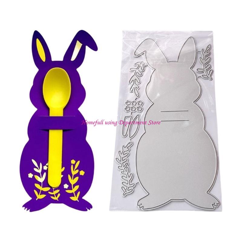 Bunnies Die Cut Scrapbooking Cutting Dies Templates For Scrapbooking Journal Packaging Photo Album Embellishment China Mainland