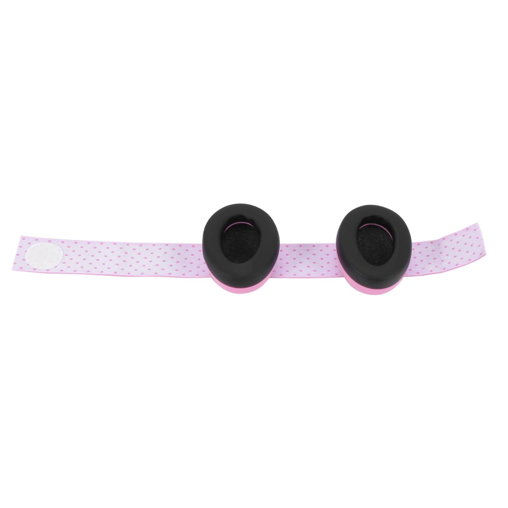 

AEE4-1 Pair Baby Anti-Noise Earmuffs Elastic Strap Ear Protection Baby Earmuffs Soundproof Hearing Headphone Ear Protector розовый
