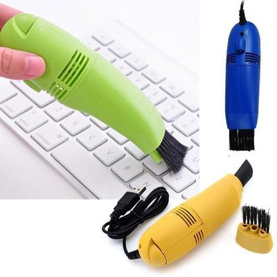 1Pcs Random Keyboard Cleaner USB Mini Vacuum Dust Machine For Computer Laptop PC