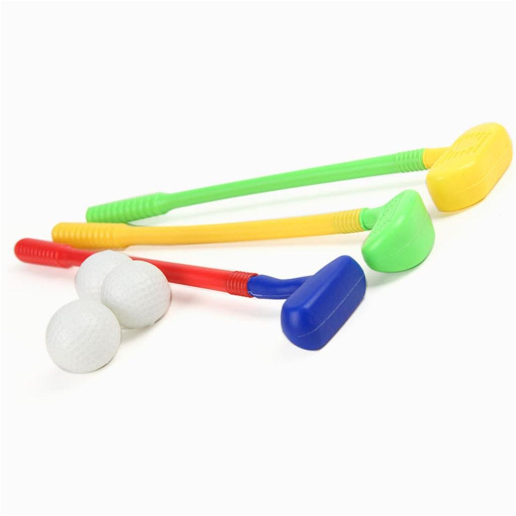 Golf Clubs Children Plastic Toys Leisure Sports  Golf Club Set