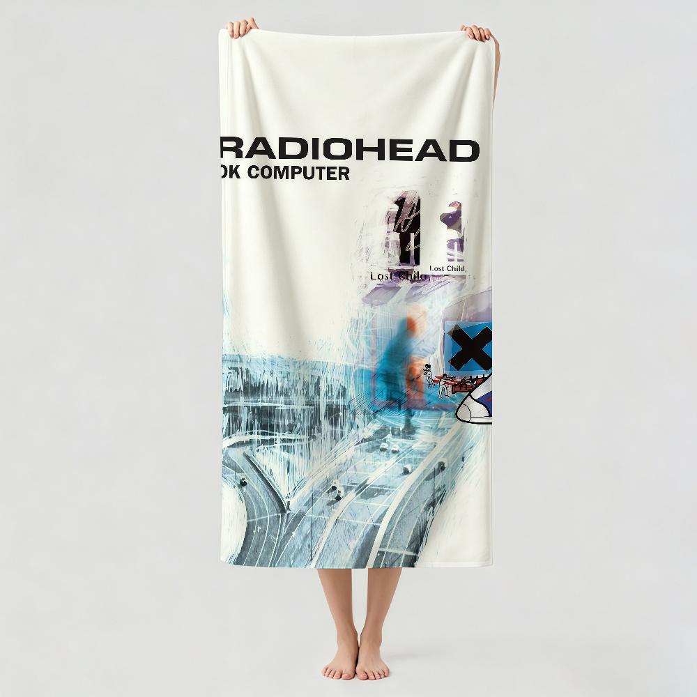 Rock band R-RADIOHEAD Towel Drying Bath Towel Applicable To Light Swimming Camping Yoga Beach Out
