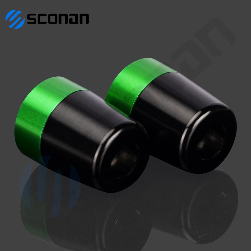 Motorcycle Accessories CNC Handlebar Grips Handle Bar Grip End Cap Plugs For Kawasaki VERSYS 300X 650 1000 VERSYS650
