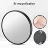 5/10/15X High Magnification Blackhead Magnifying Glass Makeup Mirror Female New Suction Cup Type Magnifier Portable Mirror