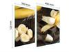 SZKLANA PŁYTA OCHRONNA NA KUCHENKĘ 70x52 BANAN