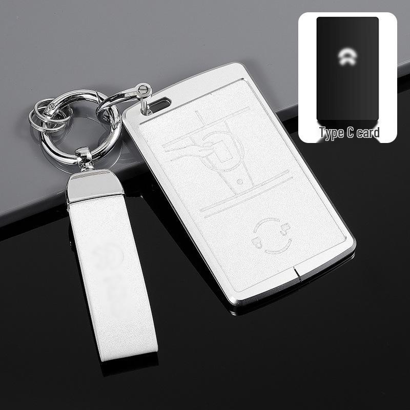 NIO ES6/ET7/ES8/ES7/EC6 Car Key Case - 2022 Model, Protective Shell with Buckle