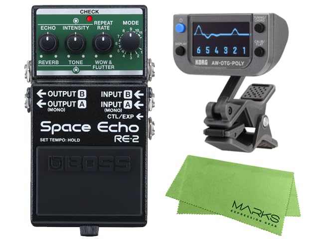

BOSS Space Echo Compact Pedal KORG Marks Cross Set - RE-2 + AW-OTG-POLY +