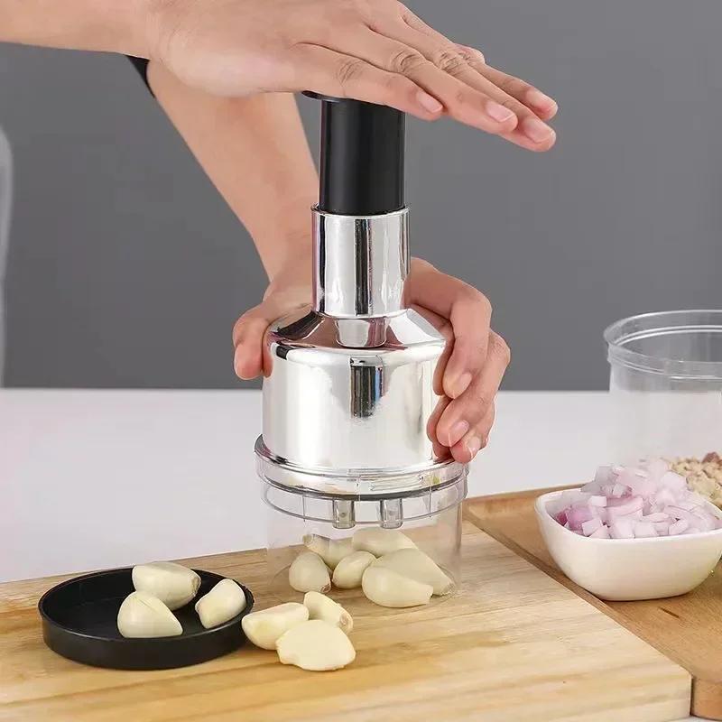 Hot Kitchen Magic Onion Chopper Food Vegetable Garlic Onion Dicer Mincer Cutter Peeler Accessories Household Supplies Tools