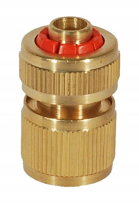 Quick Connector 1/2-5/8 With Brass Stop