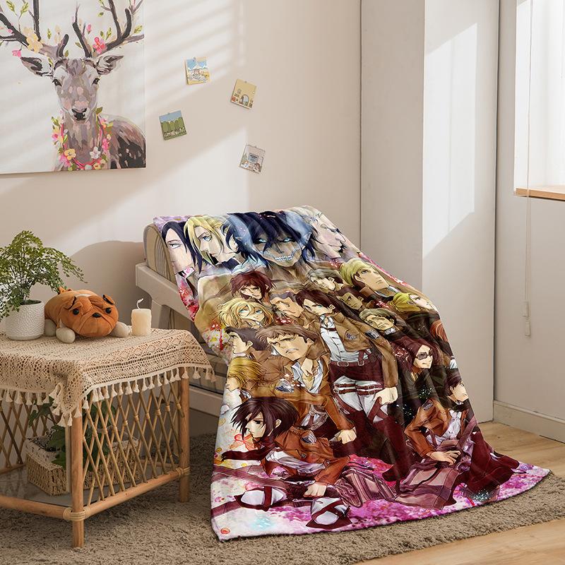 Cartoon Sunman Giant Series Double-Sided Flannel 3D Digital Printing Blanket Blanket