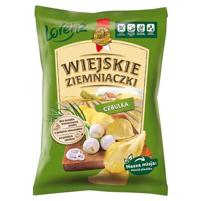 Wiejskie Ziemniaczki Potato Chips with Onion 130 G