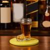 Weinglas Körperkunst Tasse Transparent Dickwandiges Weinglas für Party Whiskey