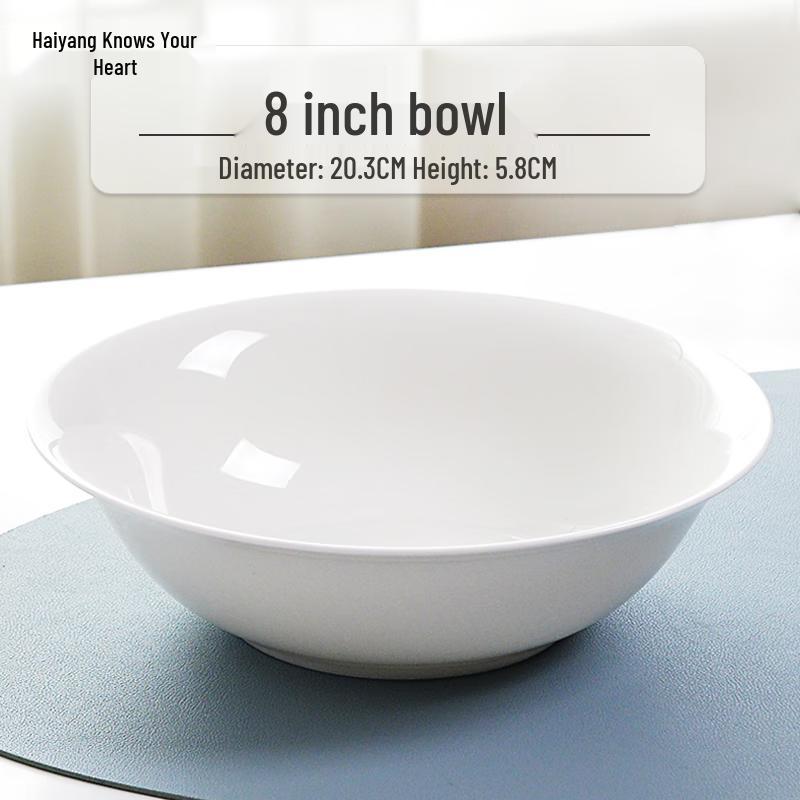 White Ceramic Multi-purpose Bowl