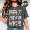 Ретро футболка Ursula Evil Queen Cruella Comfort Colors, Футболка с Диснеевскими Злодеями 90-х, Семейные футболки для поездки в Диснейленд
