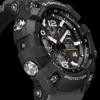 Casio G-SHOCK Serie Land Quadrante Grande Grande Re del Fango Resistente alla Sabbia e al Fango Struttura Antiurto Movimento Solare al Quarzo Cinturino in Resina Giapponese e GWG-100-1A8JF