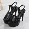 Zapatos de Boda de Tacón Alto con Plataforma Stiletto Estilo Europeo 2021 para Mujer