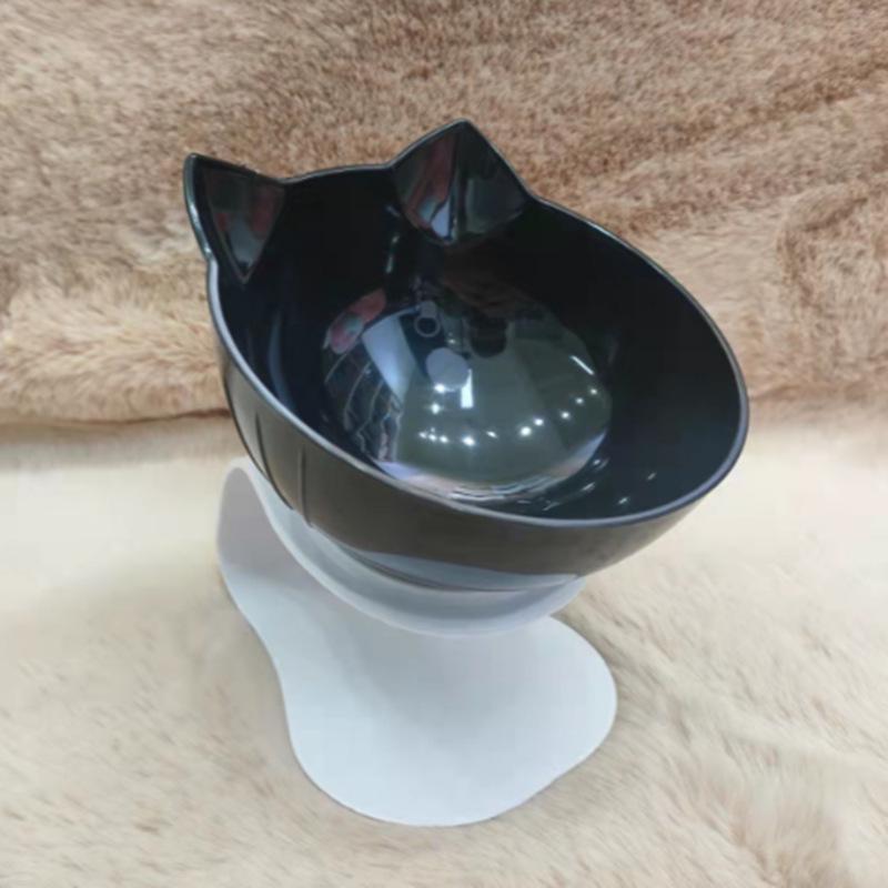 

Ergonomic Double Cat Bowls with Neck Protection and Ear Design OPP Packaging