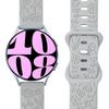 18mm 20mm 22mm Rose Engrave Band for Samsung Galaxy Watch 654 40mm 44mm Gear S3 Silicone Cute Strap Classic 43mm 45mm Active 2