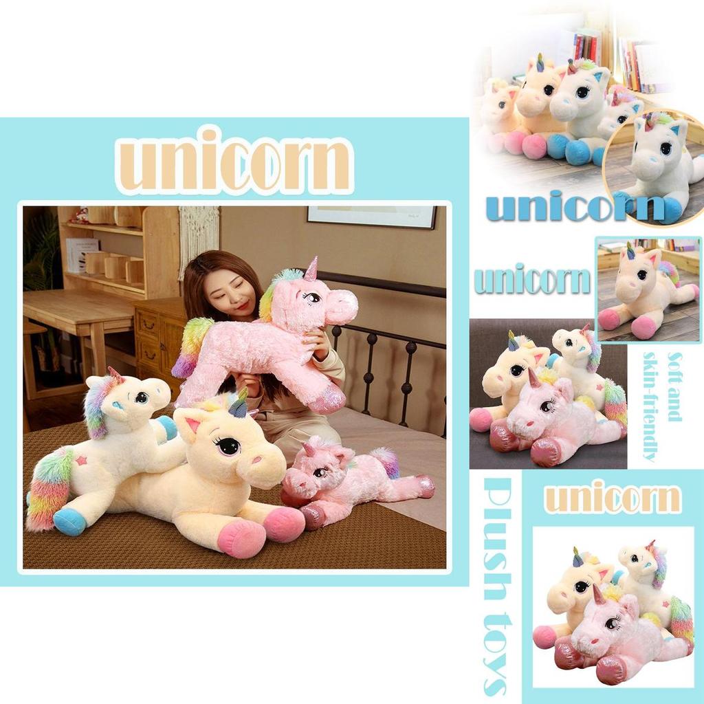 Magical Unicorn Stuffed Animal Plush Doll Toy Ideal For Birthday Gifts For Kids