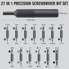 27 in 1 Precision Screwdriver Set Mini Portable Phillips TOrx Magnetic Screw Driver Head for Cell Phones Watches Computers