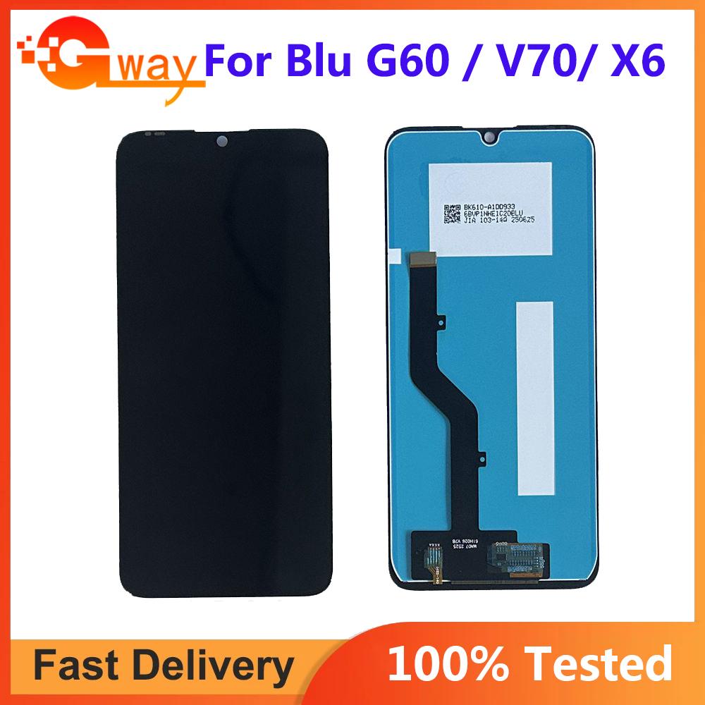 

LCD Screen and Digitizer Full Assembly For Blu G60 V70 X6