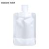 Disposable Travel Cosmetic Dispensing Pouches (20-Pack)
