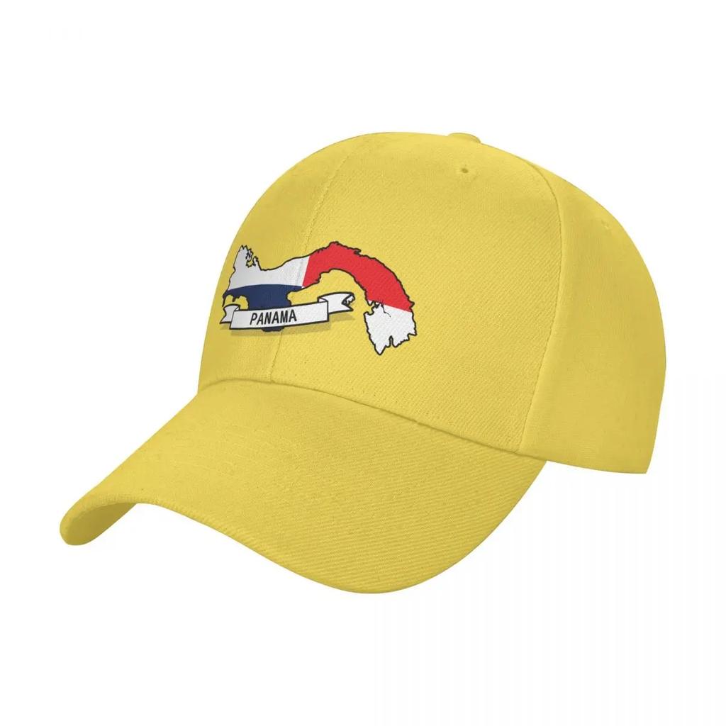 Panama Flag Map Baseball Cap Streetwear Beach Outing Sun Hat Hiking Mens Luxury Womens