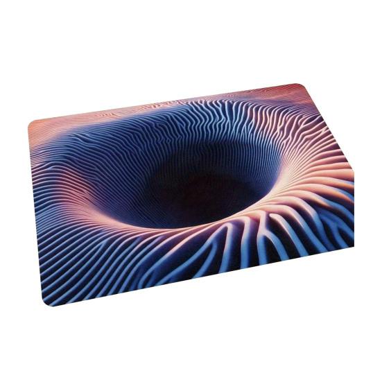 Koupelnový koberec Protiskluzová podložka Vzor optické iluze Koupelnový kobereček Snadno se čistí Pohodlný relaxační prostor Koupelnová předložka