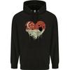 Love Singapore Flag Singaporean Day Football hoodie-Casual Pullover Sweatshirt