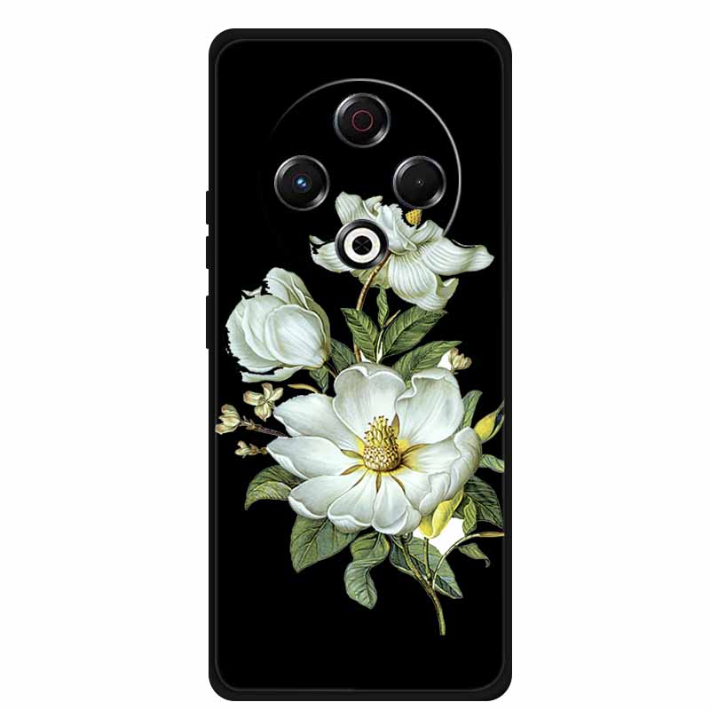 Coque For Tecno Spark 30 4G Case 6.78" Cartoon Cat Black Silicone Soft Back Cover Case For Tecno Spark 30 Case Spark30 Funda Bag