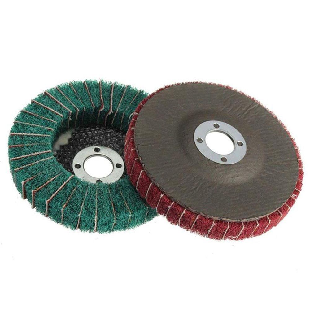 1 Pcs Abrasive Fiber 10cm Polishing Buffing Grit Disc