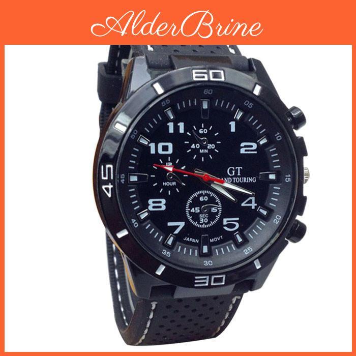 Military Men Watch Quartz 2015 Watches Sport Wristwatch Silicone Fashion Hours