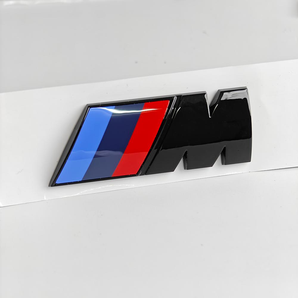 45mm 55mm 73mm 90mm For BMW M M3 M5 M6 E90 F30 E46 G20 E36 Car Fender Side Emblem Rear Trunk Badge M Logo Stickers Accessories