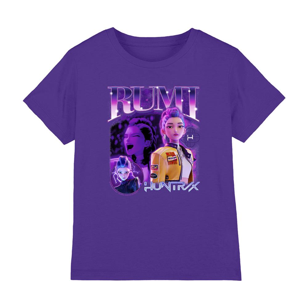 K-Pop Demon Hunters Childrens/Kids Huntr/X Rumi T-Shirt