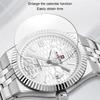 NAVIFORCE Original Men Quartz Watch Calendar Stainless Steel Strap Luminous Hands Honeycomb Dial Design Waterproof 3ATM Men Watch NF9277