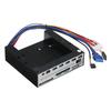 Multifunctional 5.25 inch Front Panel Expansion Hub with 3 USB3.0 2 USB2.0 Ports