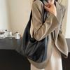 Two-Piece Bag Set Soft Leather Tote Bag Women's Retro Large Capacity Shoulder Bag Underarm Bag