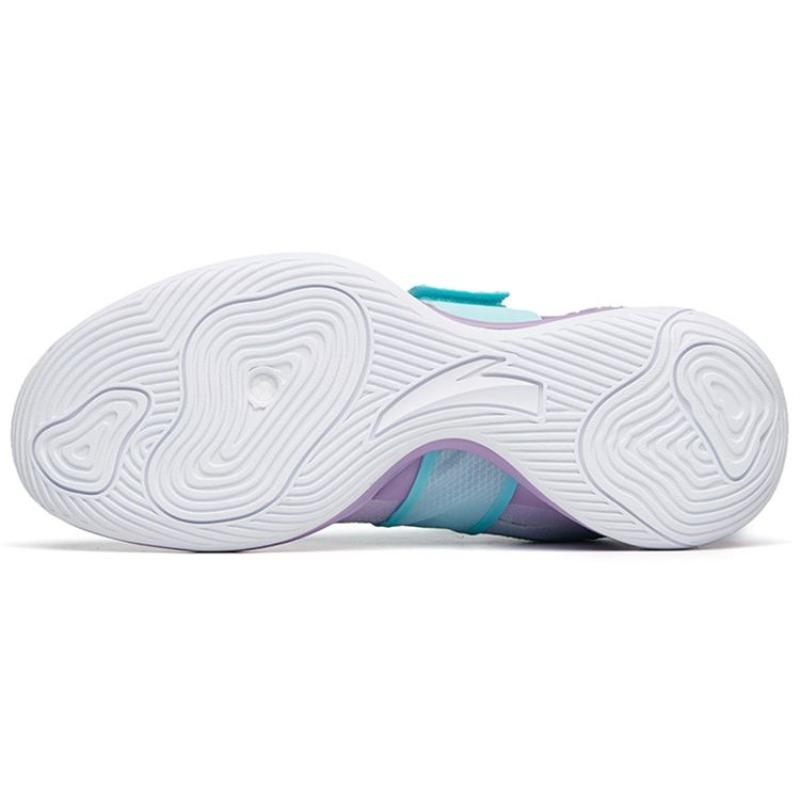Anta Splash 4 Low Top Basketball Shoes Mens Blue Purple 112221602-12