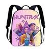 KPop Demon Hunters Cartoon Peripheral Backpack for Students Boys Girls Bags Teens Daily Backpack Travel Rucksacks Daily