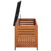 Garden Storage Box 117 X 50 X 55 Cm Solid Eucalyptus Wood