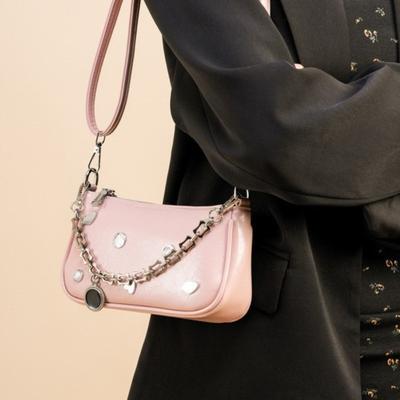 Crescent Moon Bag New Niche High-end Baguette Bag Women's Fashion Shoulder Underarm Bag Versatile Messenger Bag Women