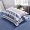 2pcs 48x74cm Pure Cotton Pillowcase Home Bedding Super Soft Plaid Pillow Cover 100% Cotton Pillow Case Dorm Girl Room Decoration