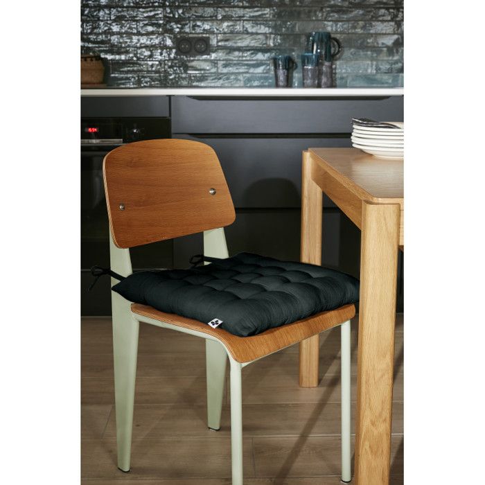 Padded Seat Mat 16 Points "Gaïa" 40 X 40 Cm "Cotton Gauze" the Butterfly Effect